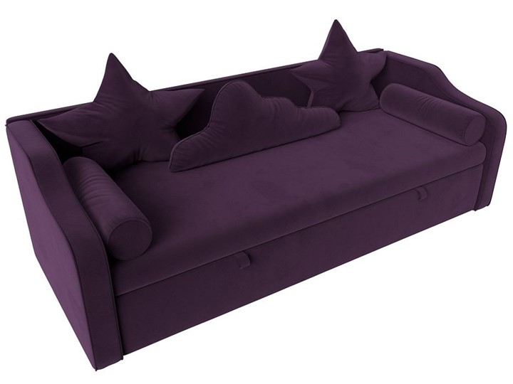 Диван-кровать Рико, Фиолетовый (Велюр) в Заводоуковске - изображение 1