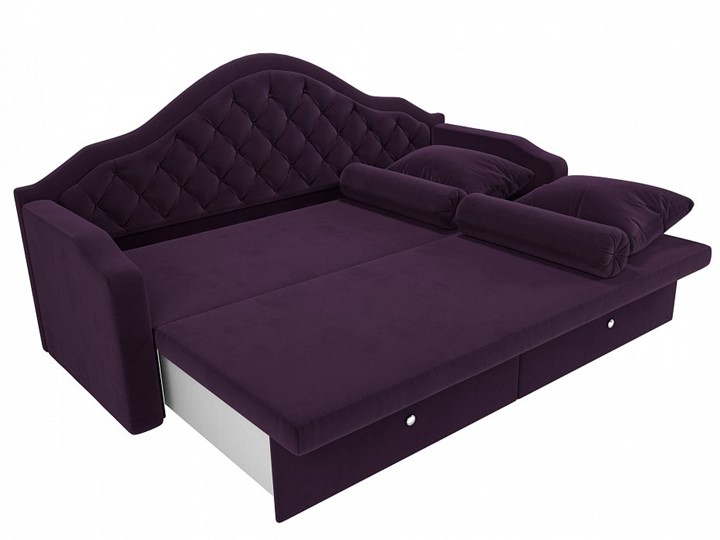 Диван-кровать Сойер, Фиолетовый (Велюр) в Тюмени - изображение 1