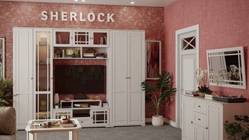 Набор мебели для гостиной Sherlock №3, Ясень Анкор светлый в Тюмени