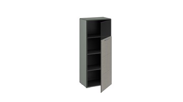 Шкаф Наоми комбинированный одностворчатый, цвет Фон серый, Джут ТД-208.07.28 в Тюмени - предосмотр 1