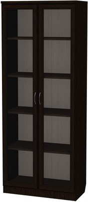 Шкаф двухдверный 218, цвет Венге в Ишиме - изображение