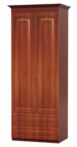 Шкаф Гармония-4, 2-х створчатый с ящиками, цвет Итальянский орех в Ишиме
