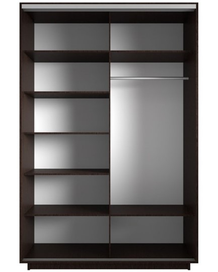 Шкаф 2-х дверный Экспресс 1400x600x2400, Джунгли темные/венге в Заводоуковске - изображение 1