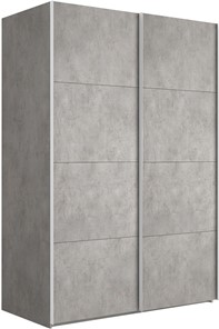 Шкаф двухдверный Эста (ДСП/ДСП) 1800x660x2200, бетон в Тюмени
