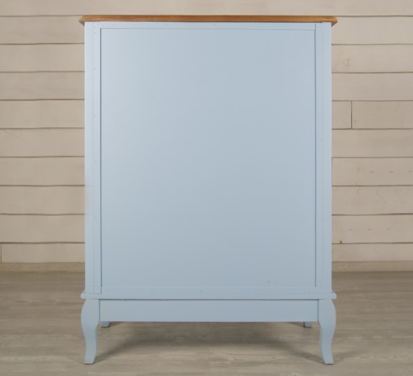 Шкаф 2-дверный Leontina для посуды (ST9318B) Голубой в Заводоуковске - изображение 4