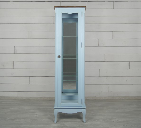 Шкаф однодверный Leontina для посуды (ST9319B) Голубой в Тюмени - изображение 2