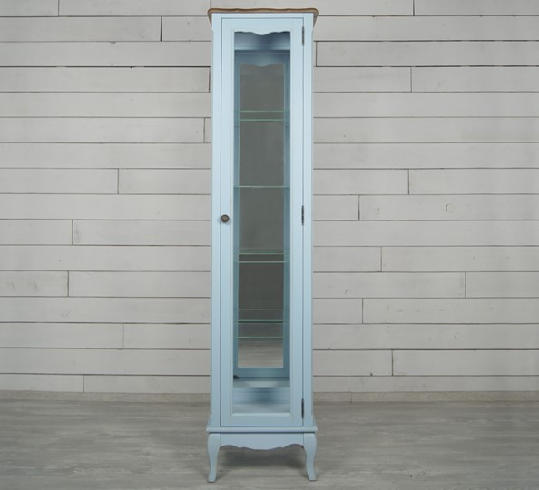 Однодверный шкаф Leontina для посуды (ST9319RB) Голубой в Заводоуковске - изображение 4