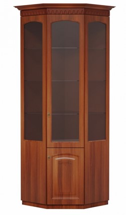 Угловой шкаф Гармония-4, витрина МЦН в Тюмени - изображение