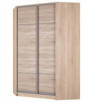 Угловой шкаф Аларти (YA-230х1250(602) (4) Вар. 2; двери D4+D4), без зеркала в Заводоуковске - изображение