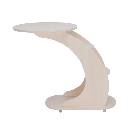 Подкатной стол Leset Стелс, цвет Молочный дуб в Тюмени - изображение 2