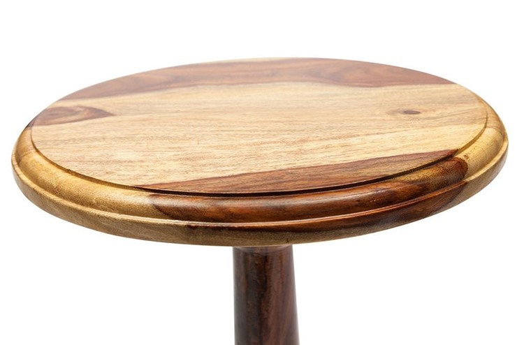 Кофейный стол Бомбей - 0237 палисандр, 35*35*60, натуральный (natural) арт.10046 в Тюмени - изображение 1