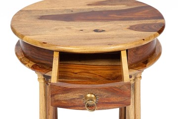 Кофейный стол Бомбей - 1149  палисандр, 45*45*60, натуральный (natural) арт.10049 в Тюмени - предосмотр 1