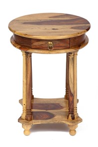 Кофейный стол Бомбей - 1149  палисандр, 45*45*60, натуральный (natural) арт.10049 в Ишиме - предосмотр 2