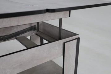 Стол трансформер Дэнс, цемент светлый в Ишиме - предосмотр 6