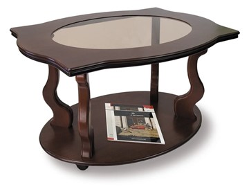 Журнальный стол Берже 3С (темно-коричневый) в Тюмени