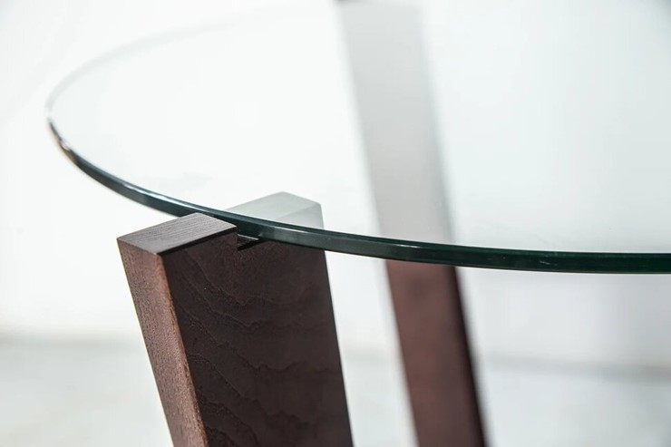 Овальный стол Оникс-6, Венге/Прозрачное стекло в Заводоуковске - изображение 4