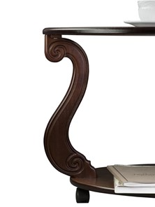 Столик журнальный Овация-С, на колесах, темно-коричневый в Тюмени - предосмотр 1