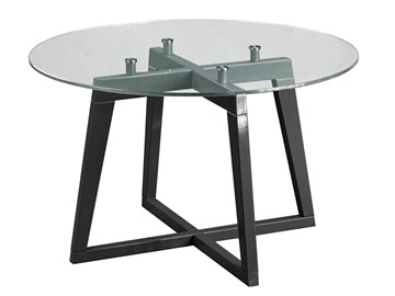 Стеклянный стол Рилле-445 (серый графит) в Тюмени