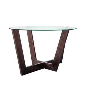 Овальный стол Оникс-6, Венге/Прозрачное стекло в Тюмени - предосмотр