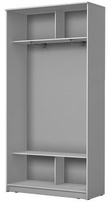 Шкаф 2-х дверный 2300х1200х420 Хит-23-4-12/2-88, Матовое стекло, Дуб млечный в Тюмени - изображение 1