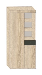 Шкаф 2-х дверный Zetta ЗШ-9-1 в Тюмени - предосмотр