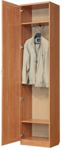 Шкаф распашной 107 с выдвижной штангой, цвет Венге в Тюмени - предосмотр 1
