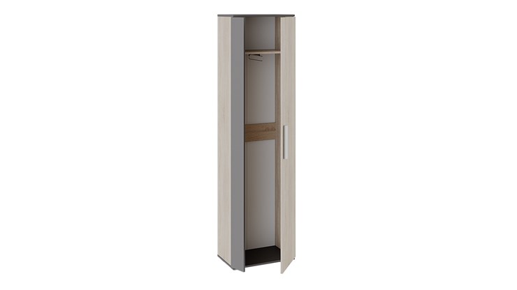 Шкаф 2-х дверный Нуар (Фон серый/Дуб сонома) в Заводоуковске - изображение 1