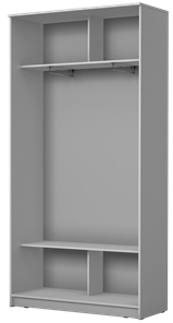 Шкаф 2-х дверный Хит-22-4-12/2-22 с цветным стеклом, темно-серый 073, Дуб сонома в Заводоуковске - предосмотр 1