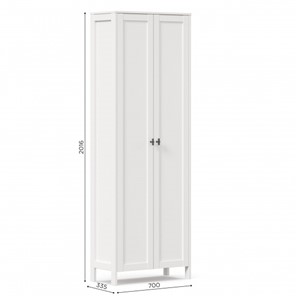 Шкаф 2х-дверный Бланко ЛД 137.020.000 (Белый) в Тюмени - предосмотр 2