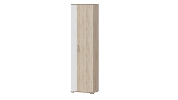 Распашной шкаф Эрика (Дуб сонома/Белый) в Заводоуковске - изображение