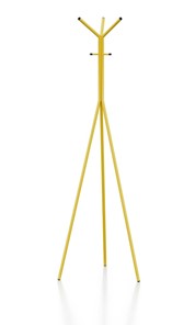 Напольная вешалка Крауз-11, цвет желтый в Ишиме
