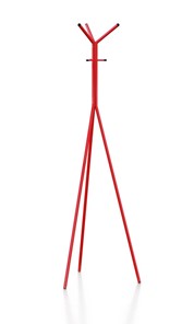 Вешалка для одежды Крауз-11, цвет красный в Тюмени