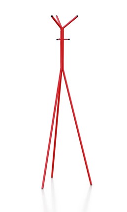 Вешалка для одежды Крауз-11, цвет красный в Заводоуковске - изображение
