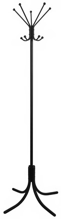 Напольная вешалка КР-10Л, цвет черный в Тюмени - изображение