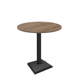 Маленький стол SHT-TU5-BS2/H110 / SHT-TT 90 ЛДСП (дуб галифакс табак/черный) в Тюмени