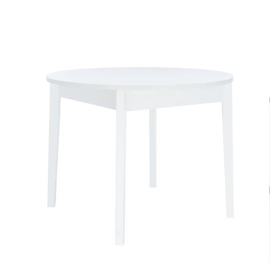Кухонный стол раскладной Leset Говард 1Р (Белый 9003) в Тюмени - изображение 1