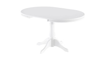 Кухонный стол раздвижной Орландо Т1, цвет Белый матовый (Б-111.02.1) в Ишиме - предосмотр 1