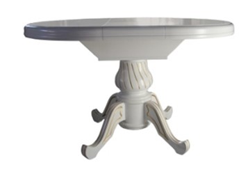Раздвижной стол Ф-100(130), на одной ножке, (стандартная покраска) в Тюмени - предосмотр 2
