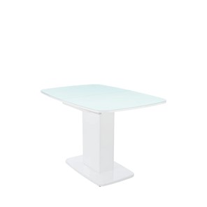 Кухонный раскладной стол Leset Денвер 1Р (Белый лак/стекло глянцевое белое) в Тюмени - предосмотр 5