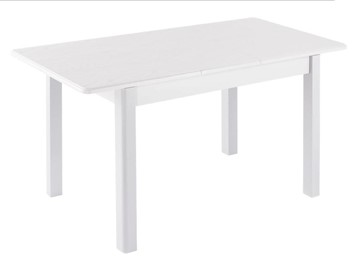 Кухонный раздвижной стол Айсберг-02 ЛДСП, белый ЛДСП/42 прямые массив белый в Тюмени