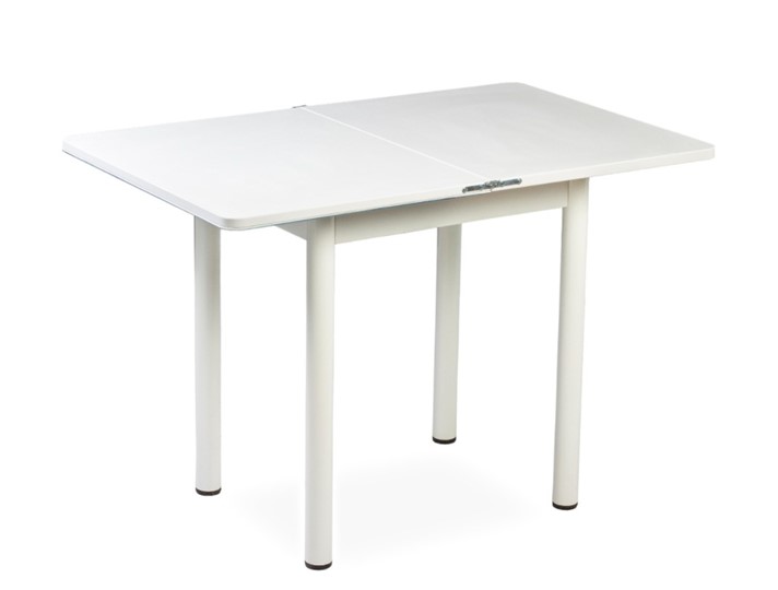 Кухонный пристенный стол СПА-01 СТФ, белый/фотопечать лазурит/опоры прямые белые в Заводоуковске - изображение 1