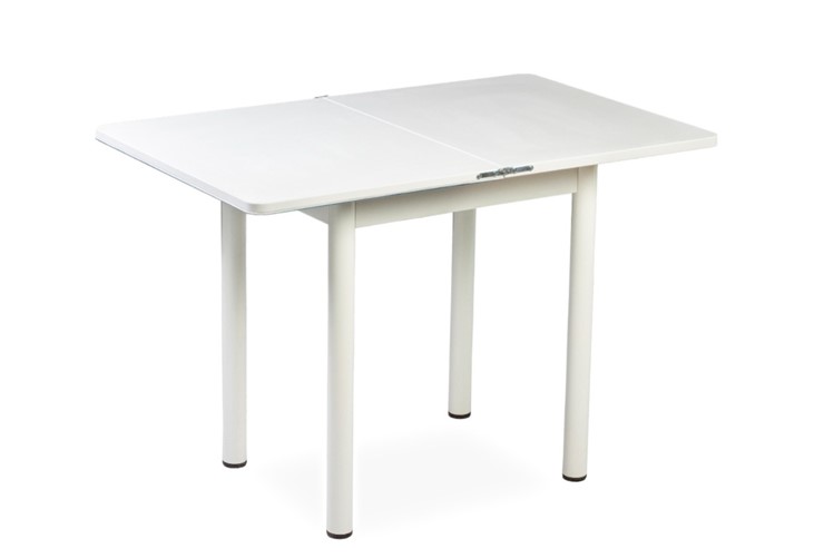 Кухонный пристенный стол СПА-02 СТФ, белый/фотопечать лазурит/опоры белый в Тюмени - изображение 1