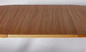 Кухонный стол круглый Шпон Дуба д. 90 см МДФ в Тюмени - предосмотр 14