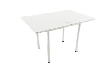 Кухонный стол раздвижной Бари дерево №8 (Exclusive h135/белый) в Заводоуковске - предосмотр 3