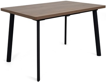 Маленький стол Дали-1L(ноги черные, дуб табако) в Ялуторовске