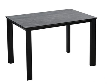 Обеденный раздвижной стол Denver Темный дуб/Черный, Черный в Тюмени