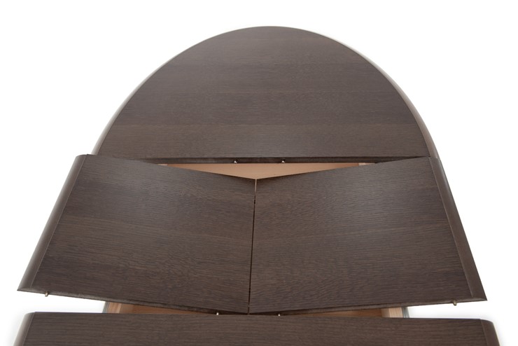 Раздвижной стол Фабрицио-1 исп. Эллипс, Тон 11 Покраска + патина с прорисовкой (на столешнице) в Тюмени - изображение 5