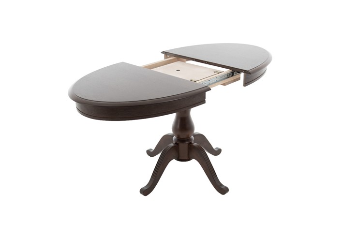Раздвижной стол Фабрицио-1 исп. Эллипс, Тон 11 Покраска + патина с прорисовкой (на столешнице) в Тюмени - изображение 2