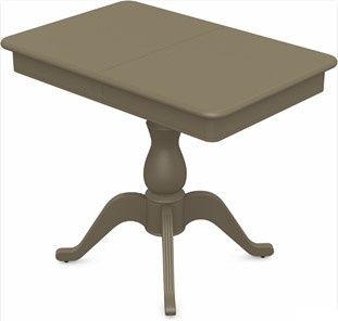 Обеденный раздвижной стол Фабрицио-1 исп. Мини 900, Тон 40 Покраска + патина с прорисовкой (на столешнице) в Тюмени