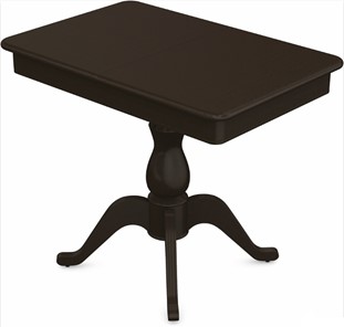 Кухонный раскладной стол Фабрицио-1 исп. Мини 900, Тон 8 Покраска + патина с прорисовкой (на столешнице) в Тюмени - предосмотр